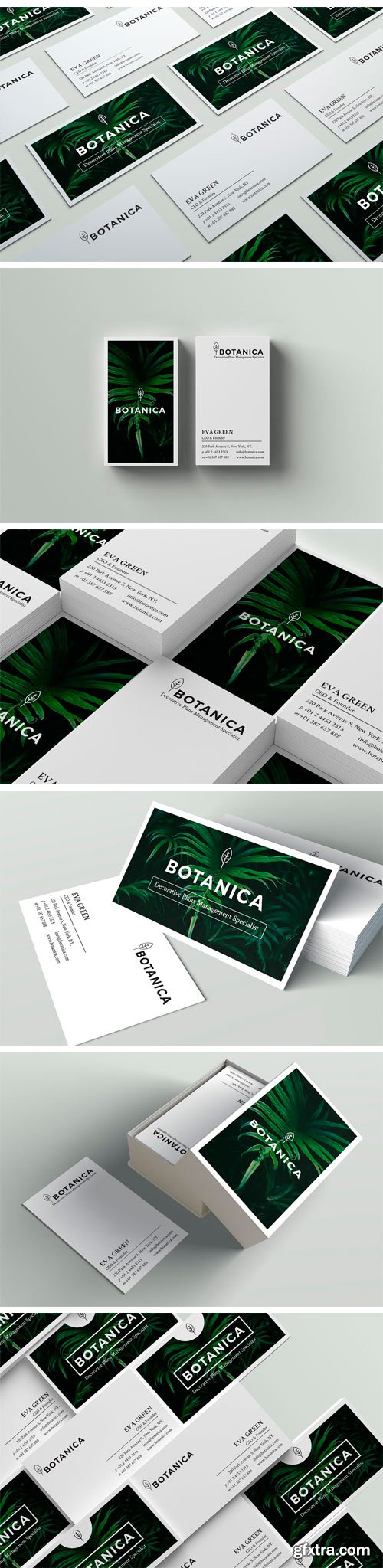 CM - BOTANICA Business Card Template 1682296