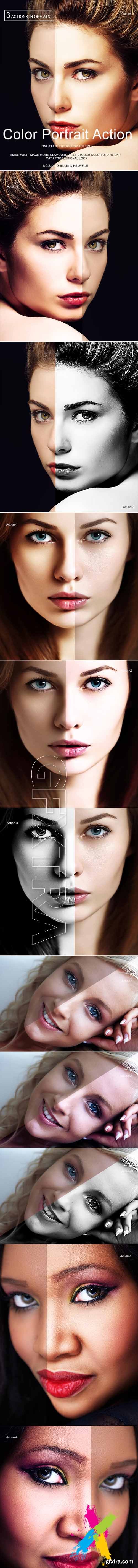 GraphicRiver - Color Portrait Action 20332209