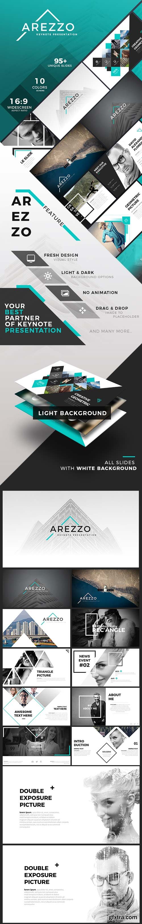 Graphicriver - Arezzo Keynote Presentation Template 19810386