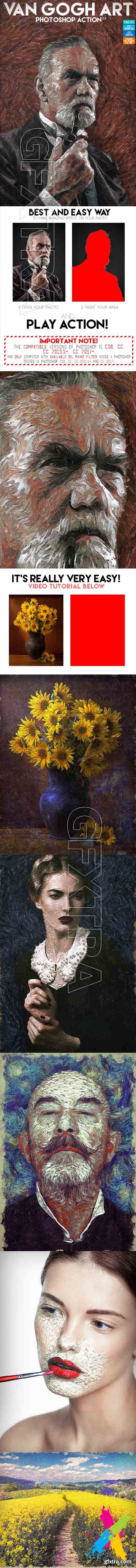 GraphicRiver - Van Gogh Art Photoshop Action 20333986