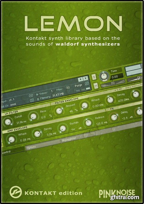 PinkNoise Studio LEMON v1.40 KONTAKT-SYNTHiC4TE