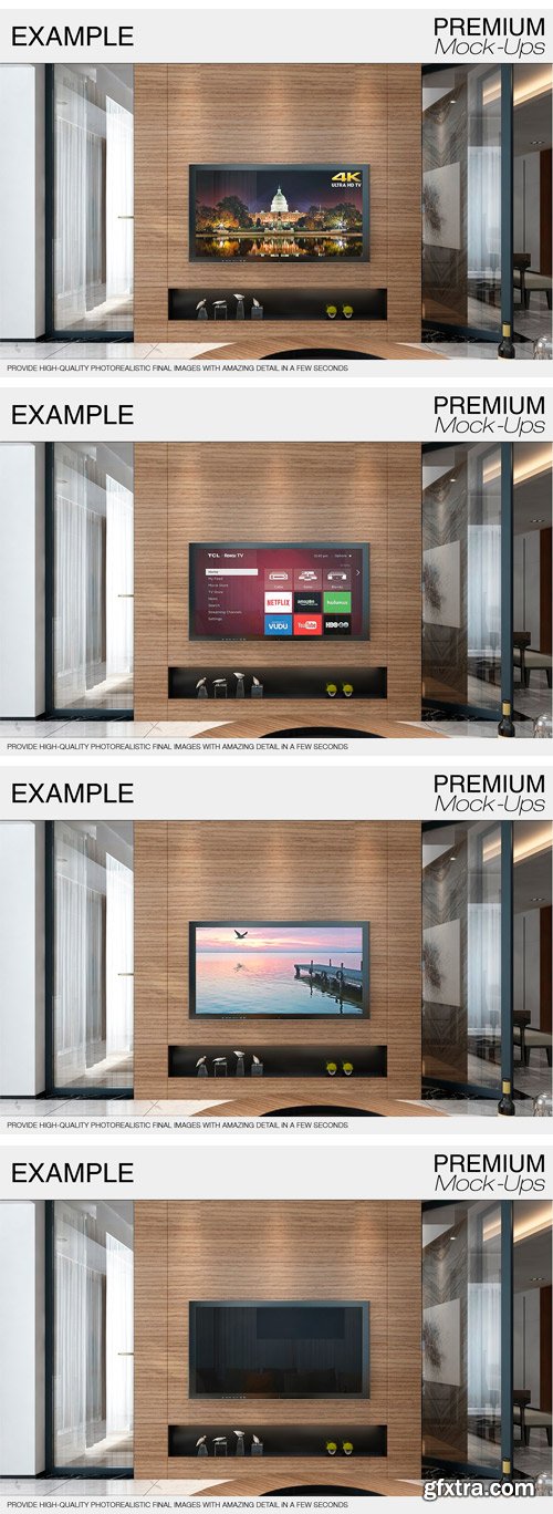 CM - TV Mockup 1680499