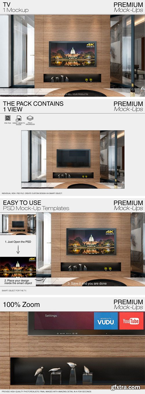 CM - TV Mockup 1680499