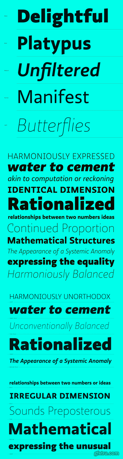 Ratio Font Family