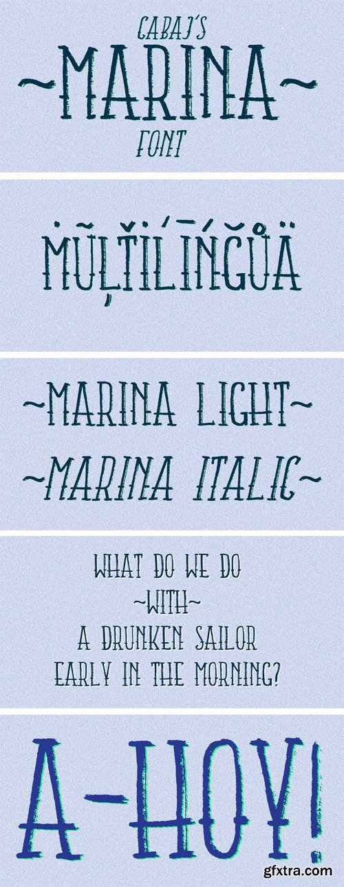 Marina Font Family