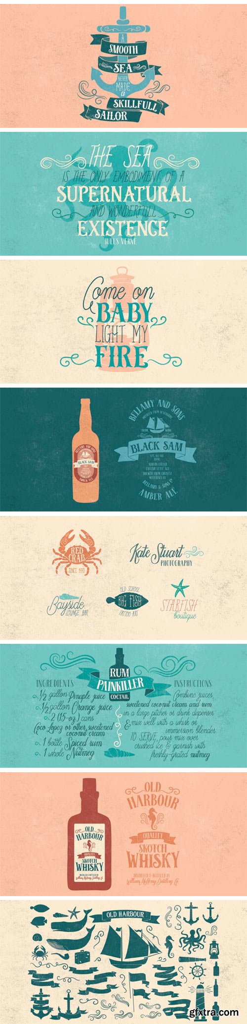 Old Harbour Font Family