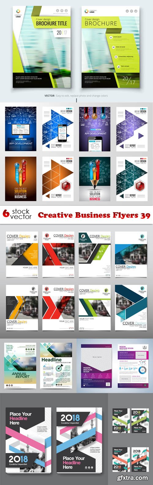 Vectors - Creative Business Flyers 39