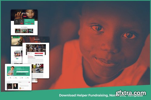 Helper Fundraising, NonProfit, Template