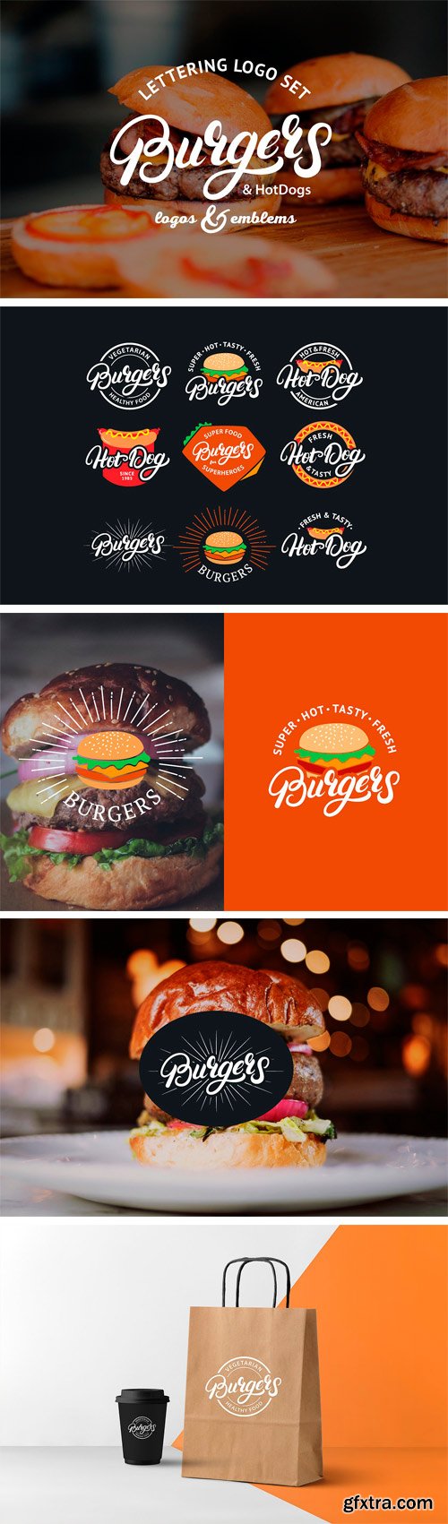 CM - Burgers Logo Set 1674441