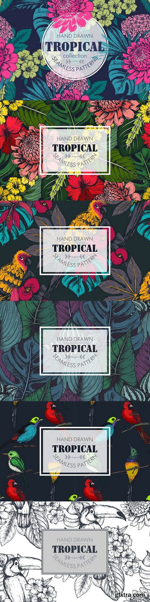 CM - Tropical seamless patterns 1655213