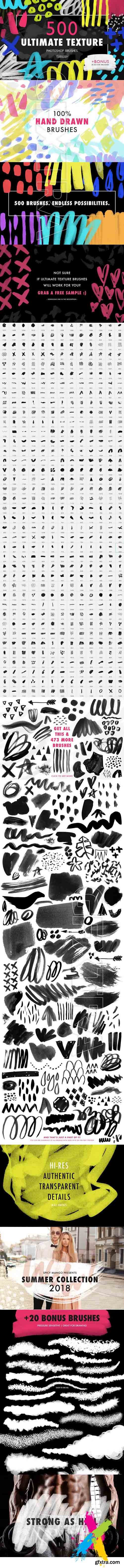 CM - Ultimate Texture - 500 PS Brushes 1715399