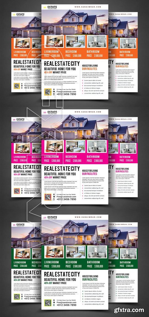 CM - Clean Real Estate Flyer Template 1721431