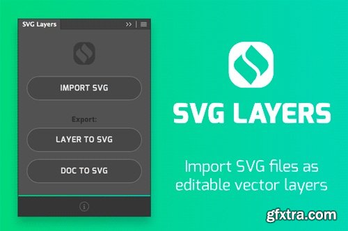 SVG Layers Panel for Adobe Photoshop