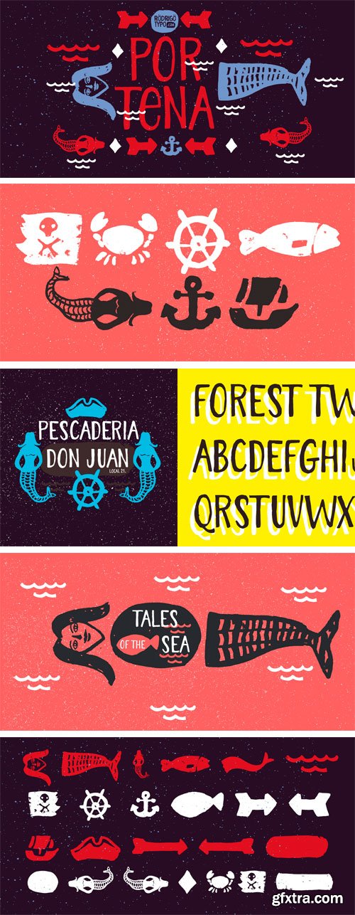 Portena Font Family