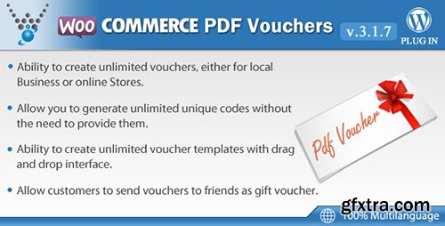 CodeCanyon - WooCommerce PDF Vouchers v3.1.7 - WordPress Plugin - 7392046