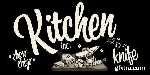 Kitchen Font Family