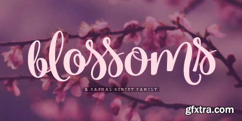 Blossoms Font Family