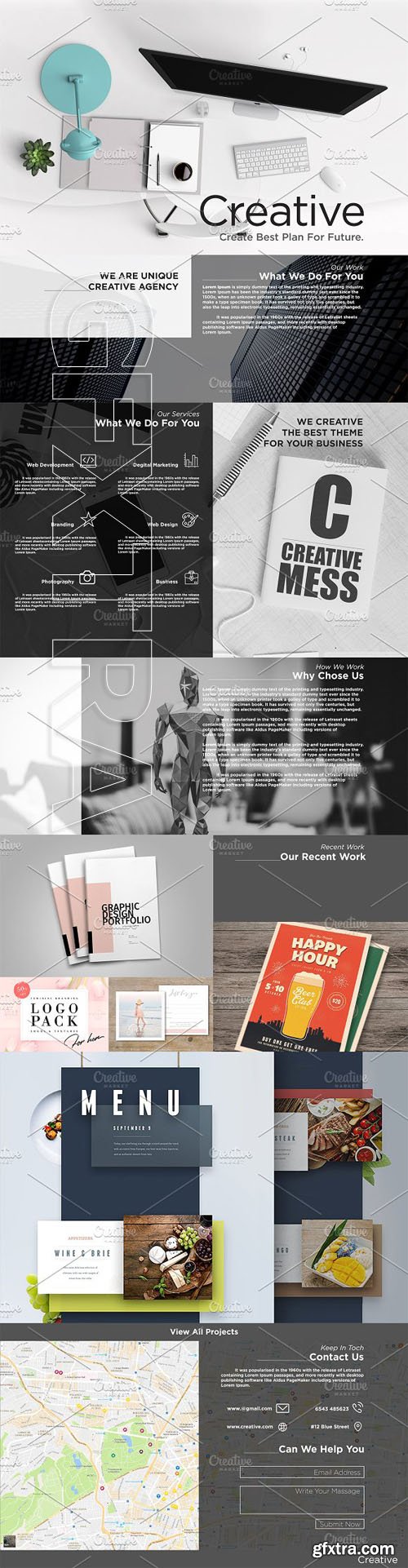 CM - One Page PSD Template 1718388