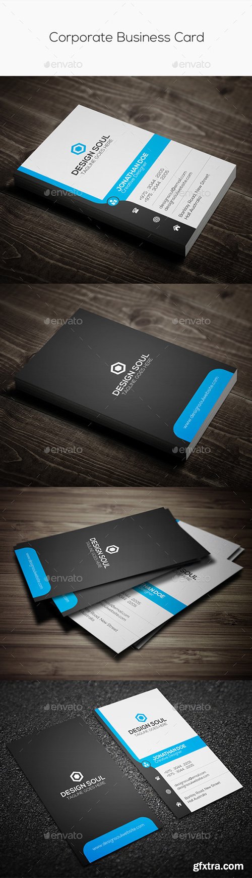 Graphicriver Corporate Business Card 9104809