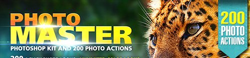 Graphicriver 200 Pro Actions - Photo Master 4980971