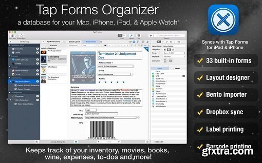 Tap Forms Organizer 3.5.15 (Mac OS X)