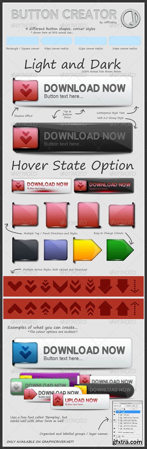 Graphicriver Web Button Creator 119398