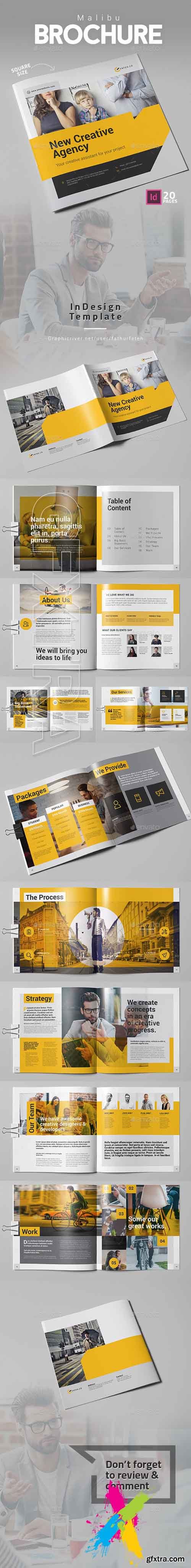 GraphicRiver - Malibu Brochure Square 20449757