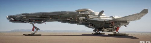 The Starfighter 3D Game Asset