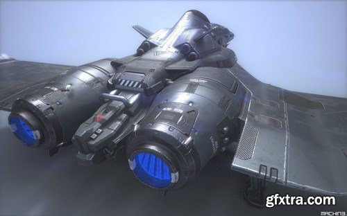 The Starfighter 3D Game Asset