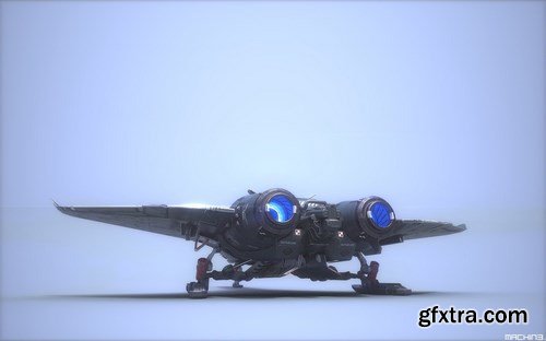 The Starfighter 3D Game Asset