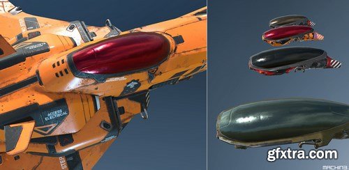 The Starfighter 3D Game Asset