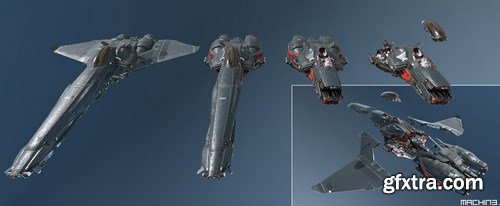 The Starfighter 3D Game Asset