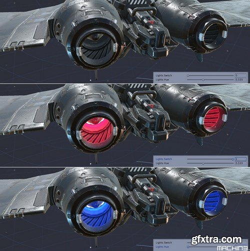 The Starfighter 3D Game Asset