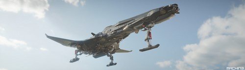 The Starfighter 3D Game Asset