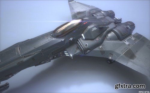 The Starfighter 3D Game Asset