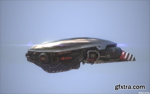 The Starfighter 3D Game Asset