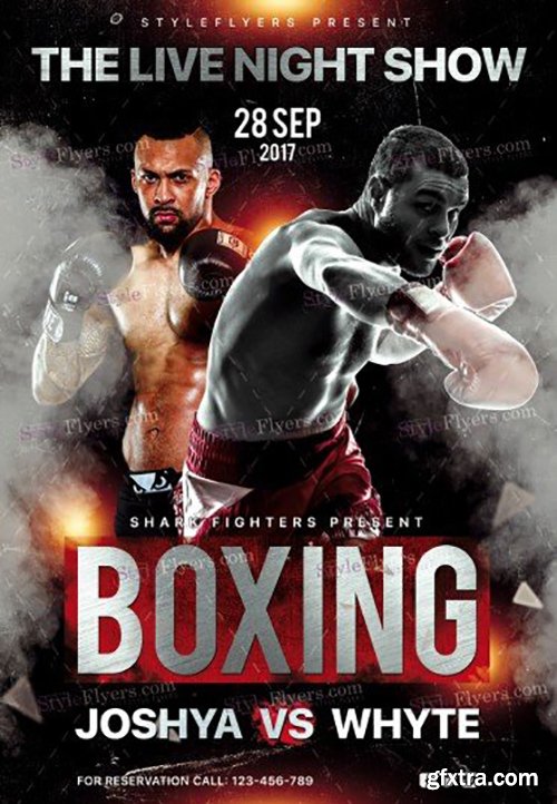 Boxing Day PSD Flyer Template