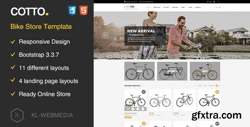 ThemeForest - Cotto v.1.0 - Bike Store HTML5 template 19808663