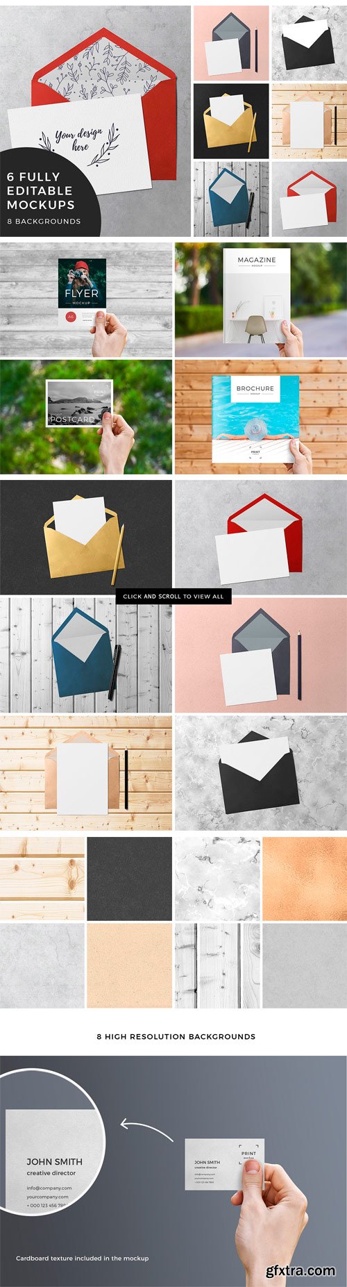 CM - NEW! 2 in 1 Print Mockups Bundle 1680414