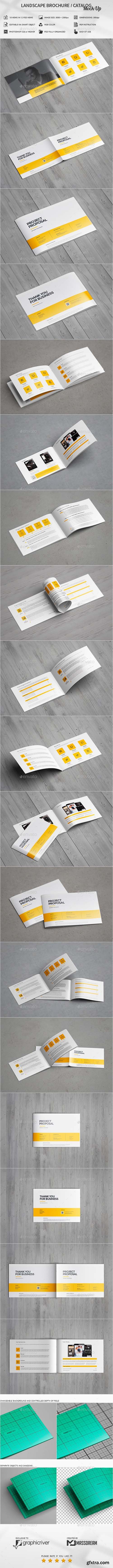 GR - Landscape Brochure / Catalog Mock-Up 20455379