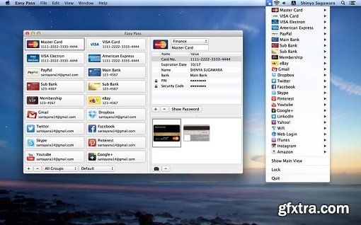 Easy Pass Password Manager 1.7 (Mac OS X)