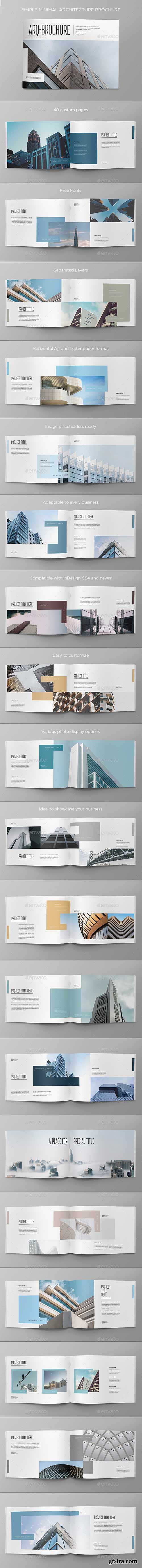 Graphicriver - Simple Minimal Architecture Brochure 20454300