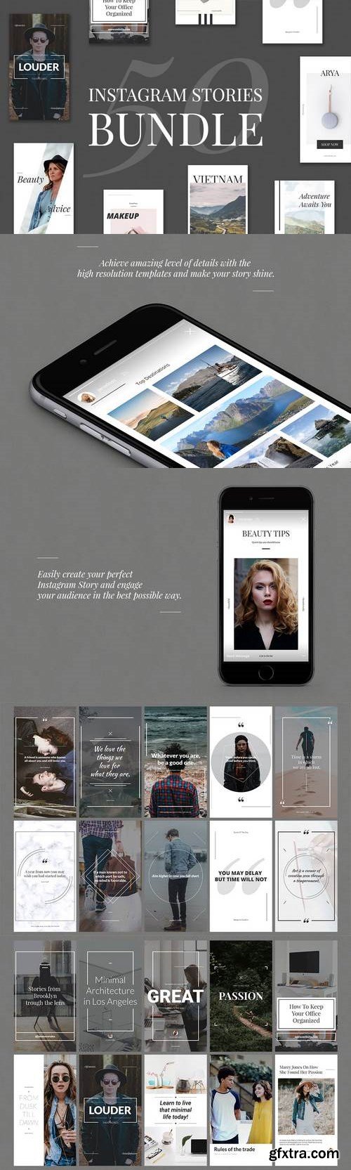 50 Instagram Stories Bundle