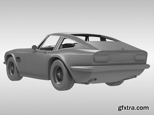 AC 428 Frua 1965 - 1973  3D Model