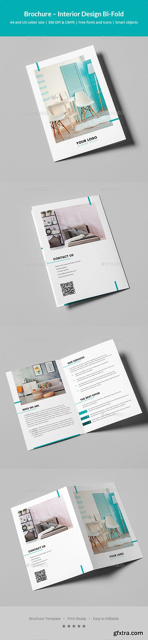 Graphicriver - Brochure – Interior Design Bi-Fold 20456321