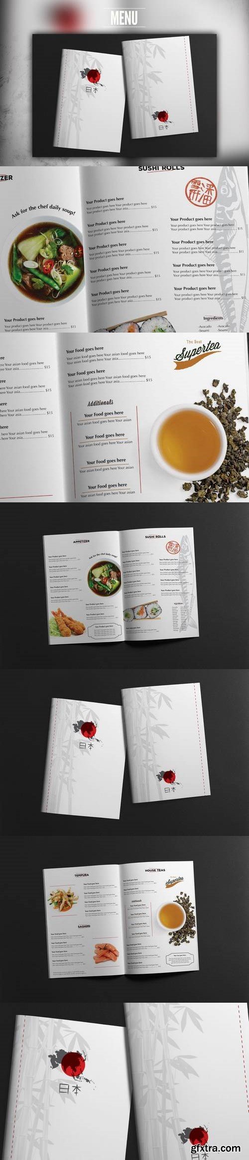 Asian Food Menu