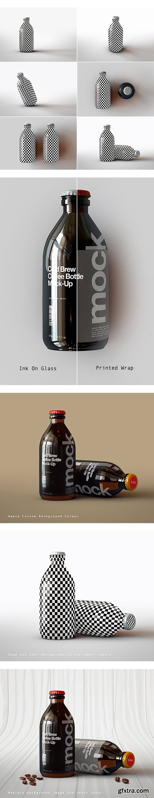 CM - Cold Brew Coffee Bottle Mock-Up 1695956