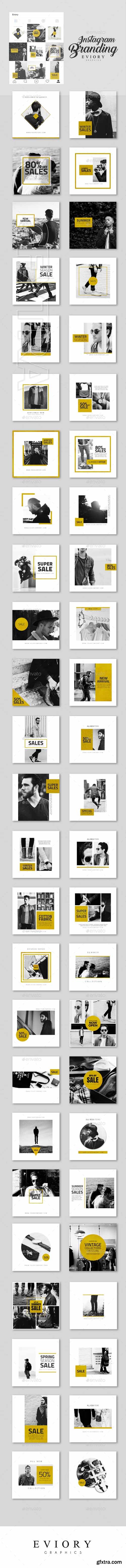 GraphicRiver - Instagram Branding Gold Edition 20466083