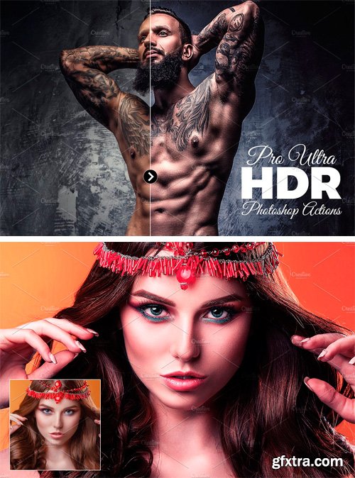 CM - Pro Ultra HDR Photoshop Actions 1726086