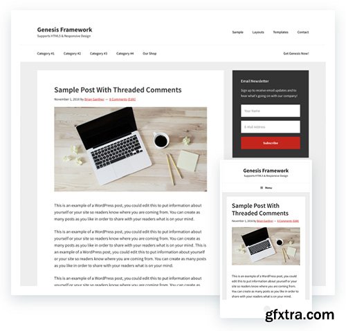 StudioPress - Genesis Framework v2.5.2 - WordPress Theme